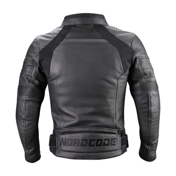 NORDCODE ΜΠΟΥΦΑΝ RACER ΓΥΝΑΙΚΕΙΟ ΔΕΡΜΑΤΙΝΟ ΜΑΥΡΟ
