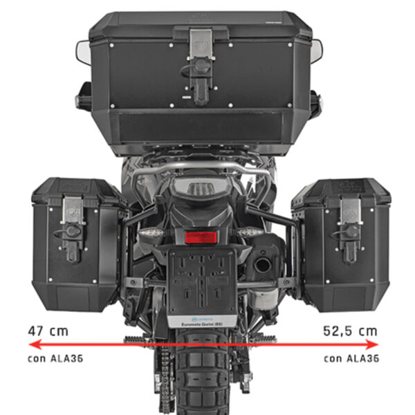 ΒΑΣΕΙΣ ΠΛΑΙΝΩΝ ΒΑΛΙΤΣΩΝ GIVI PLO9227MK CFMOTO 800MT-X '25