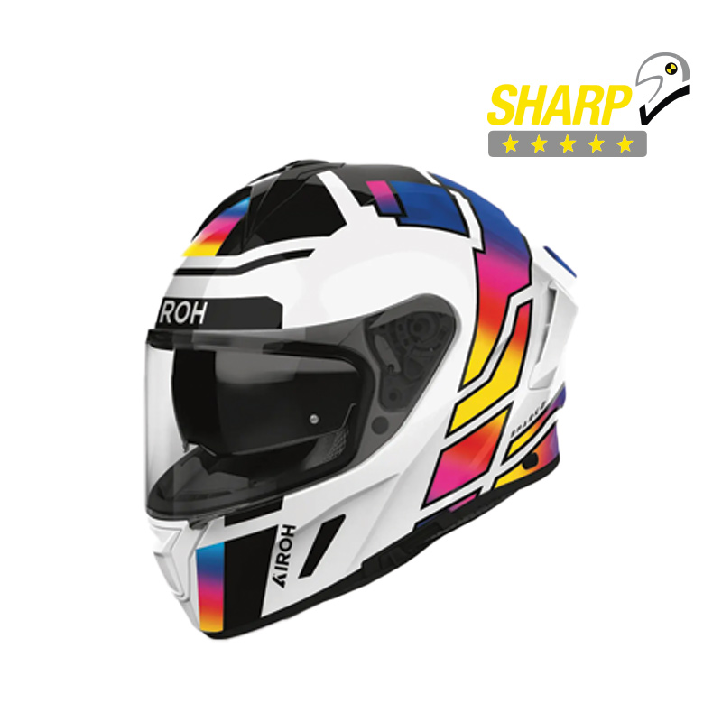 ΚΡΑΝΟΣ AIROH SPARK 2 LIVELY RAINBOW GLOSS