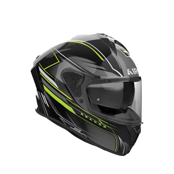 ΚΡΑΝΟΣ AIROH SPARK 2 SHADOW ΚΙΤΡΙΝΟ GLOSS