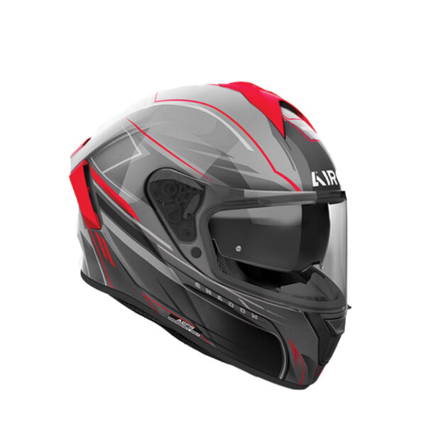 ΚΡΑΝΟΣ AIROH SPARK 2 SHADOW ΚΟΚΚΙΝΟ GLOSS