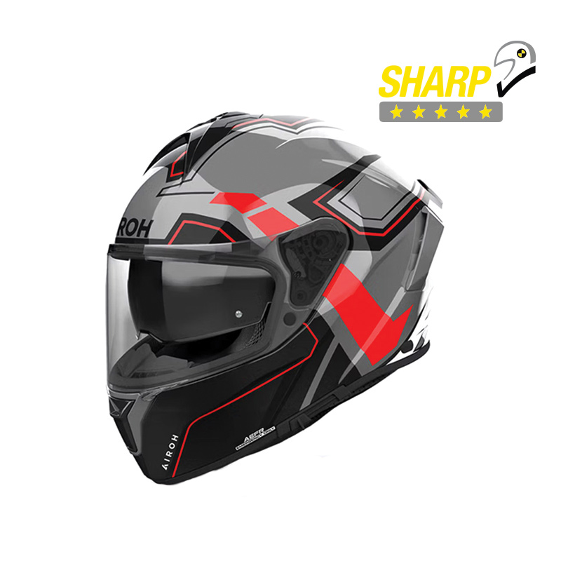 ΚΡΑΝΟΣ AIROH SPARK 2 DART ΚΟΚΚΙΝΟ GLOSS