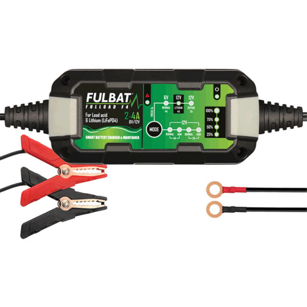 ΦΟΡΤΙΣΤΗΣ ΜΠΑΤΑΡΙΑΣ FULBAT FULLOAD F4 6V / 12V