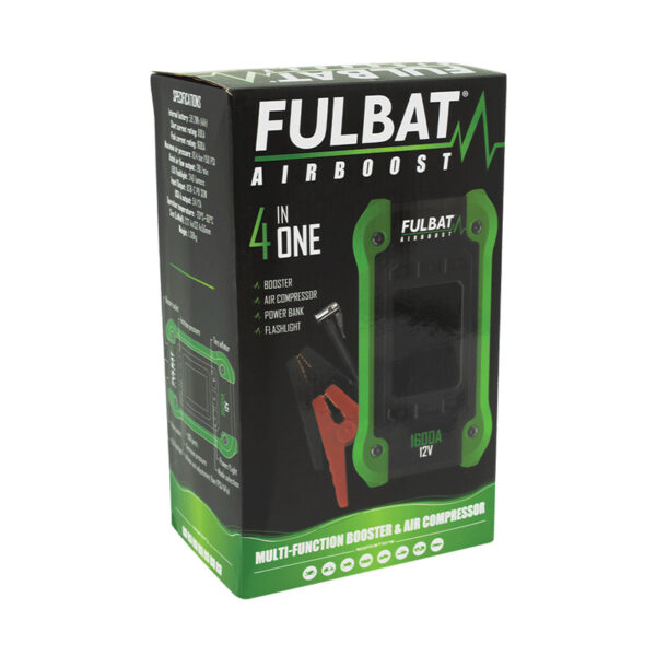ΕΚΚΙΝΗΤΗΣ ΜΠΑΤΑΡΙΑΣ / ΤΡΟΜΠΑ ΑΕΡΑ FULBAT AIRBOOST 12V 1600A
