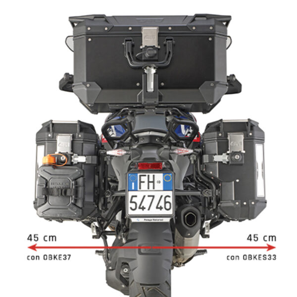 ΒΑΣΕΙΣ ΠΛΑΙΝΩΝ ΒΑΛΙΤΣΩΝ GIVI PLOS5143CAM BMW R 1300 GS '24-'25