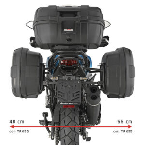 ΒΑΣΕΙΣ ΠΛΑΙΝΩΝ ΒΑΛΙΤΣΩΝ GIVI PLO9701MK QJMOTOR SRT 600 SX '24