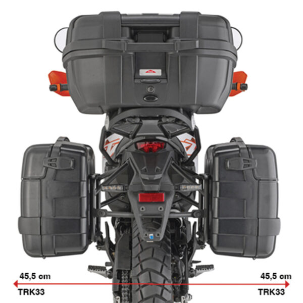 ΒΑΣΕΙΣ ΠΛΑΙΝΩΝ ΒΑΛΙΤΣΩΝ GIVI PLO7718MK KTM 390 ADVENTURE X / R '25-'26 ΒΑΣΕΙΣ ΠΛΑΙΝΩΝ ΒΑΛΙΤΣΩΝ GIVI PLO7718MK KTM 390 ADVENTURE X / R '25-'26