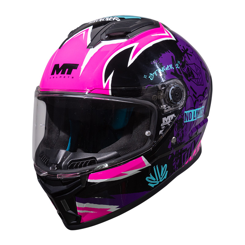 ΚΡΑΝΟΣ MT STINGER 2 TAGGER B8 ΜΑΥΡΟ / ΜΩΒ GLOSS