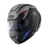 ΚΡΑΝΟΣ GIVI X26 SQUARE GREY / BLUE / RED MATT (PINLOCK INCLUDED)