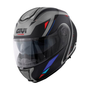 ΚΡΑΝΟΣ GIVI X26 SQUARE GREY / BLUE / RED MATT (PINLOCK INCLUDED)