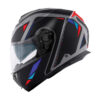 ΚΡΑΝΟΣ GIVI X26 SQUARE GREY / BLUE / RED MATT (PINLOCK INCLUDED)