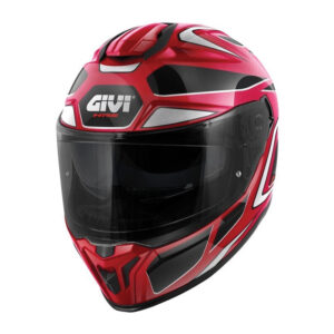 ΚΡΑΝΟΣ GIVI H55.1 ZEPHIR BORDEAUX / SILVER / RED GLOSS (PINLOCK + EXTRA VISOR INCLUDED)