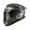 ΚΡΑΝΟΣ GIVI H55.1 ZEPHIR BLACK / SILVER / TITANIUM / FLUO YELLOW MATT (PINLOCK + EXTRA VISOR INCLUDED)