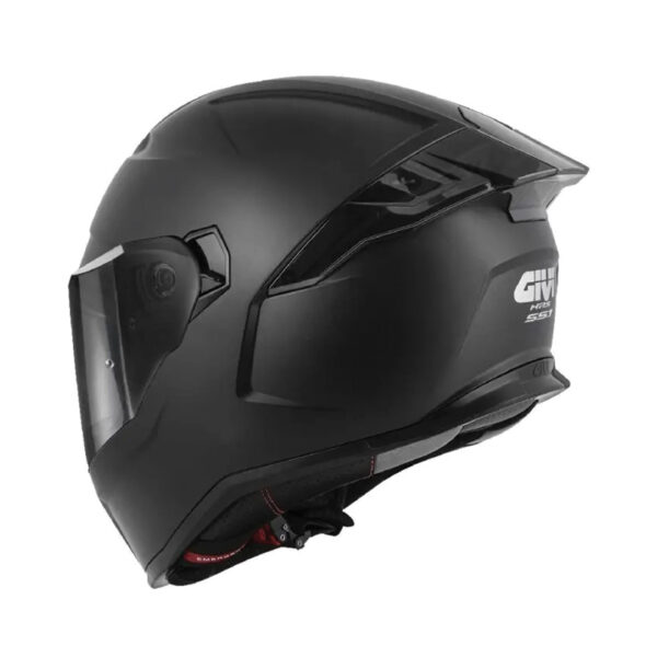 ΚΡΑΝΟΣ GIVI H55.1 ZEPHIR BLACK MATT (PINLOCK + EXTRA VISOR INCLUDED)