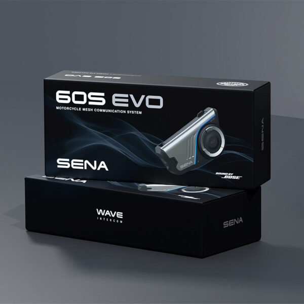 SENA 60S-EVO-01 BLUETOOTH 5.3 & EΝΔ / ΝΙΑ MESH 3.0 INTERCOM™ SINGLE