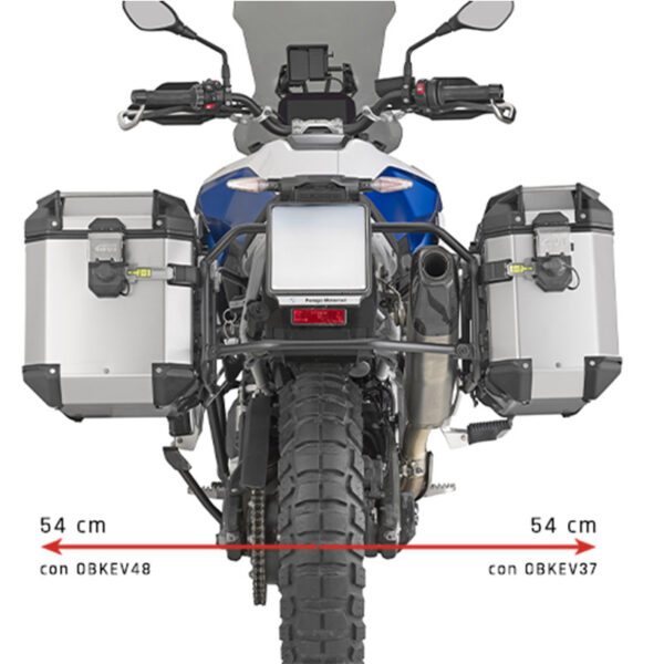ΒΑΣΕΙΣ ΠΛΑΙΝΩΝ ΒΑΛΙΤΣΩΝ GIVI PLO5145CAM BMW F 900 GS '24