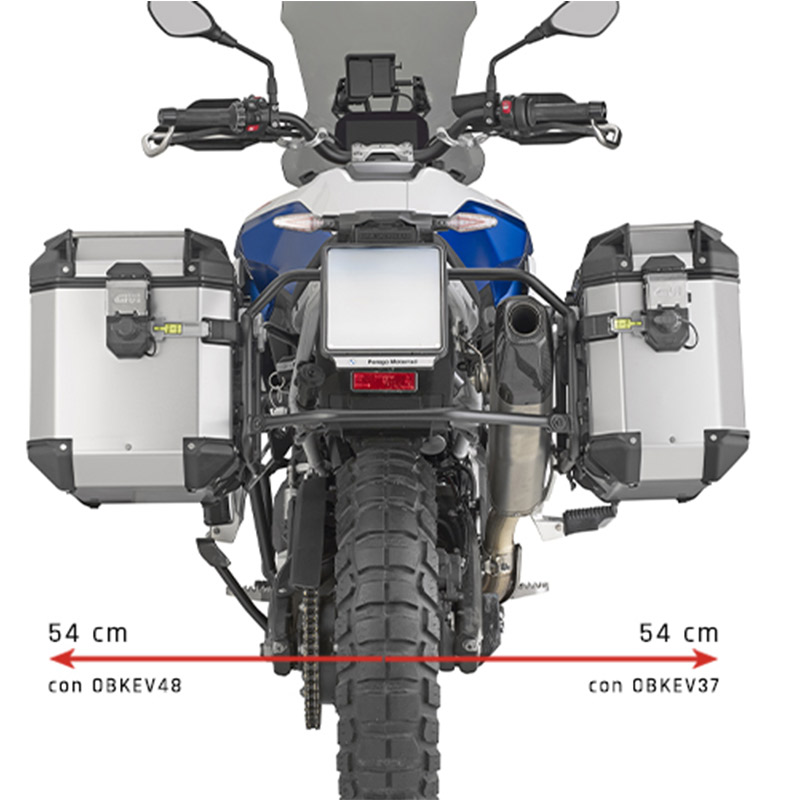 ΒΑΣΕΙΣ ΠΛΑΙΝΩΝ ΒΑΛΙΤΣΩΝ GIVI PLO5145CAM BMW F 900 GS '24