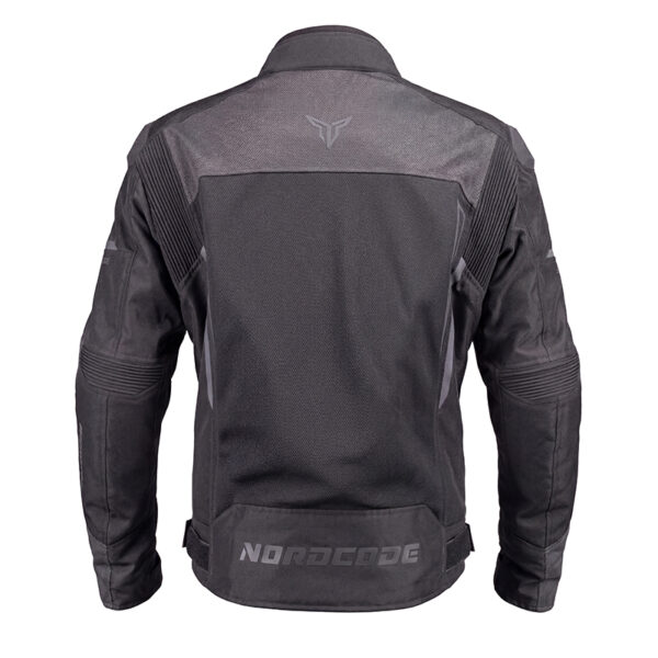 NORDCODE ΜΠΟΥΦΑΝ TOP SPEED AIR WP OVERSIZE ΜΑΥΡΟ / ΣΚΟΥΡΟ ΓΚΡΙ