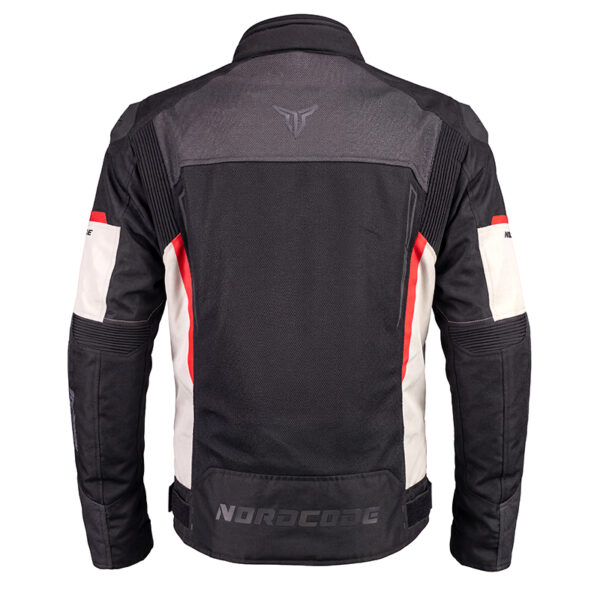 NORDCODE ΜΠΟΥΦΑΝ TOP SPEED AIR WP OVERSIZE ΜΑΥΡΟ / ΓΚΡΙ