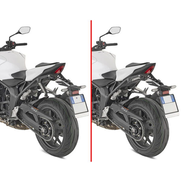 ΠΛΑΙΝΕΣ ΑΝΑΔΙΠΛΟΥΜΕΝΕΣ ΒΑΣΕΙΣ GIVI STL1215 HONDA CB 1000 HORNET '25-'26