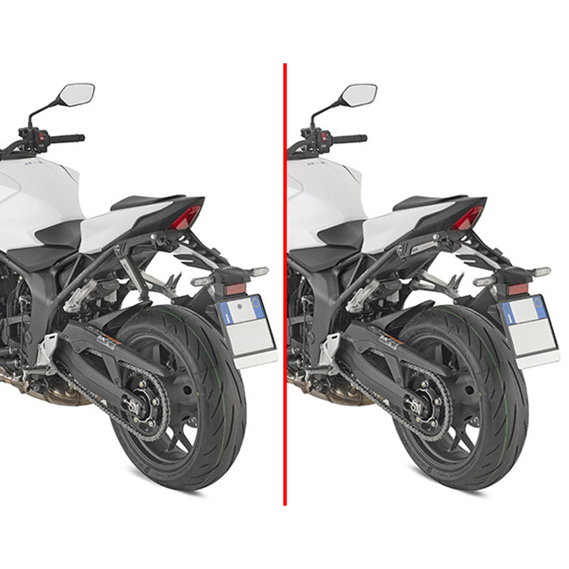 ΠΛΑΙΝΕΣ ΑΝΑΔΙΠΛΟΥΜΕΝΕΣ ΒΑΣΕΙΣ GIVI STL1215 HONDA CB 1000 HORNET '25-'26