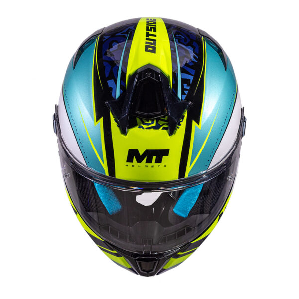 ΚΡΑΝΟΣ MT TARGO S OUTSIDE B6 ΜΑΥΡΟ / FLUO GLOSS