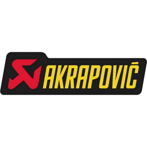 ΑΥΤΟΚΟΛΛΗΤΑ AKRAPOVIC - P-HST2AL - 150X44MM - HEAT RESISTANT