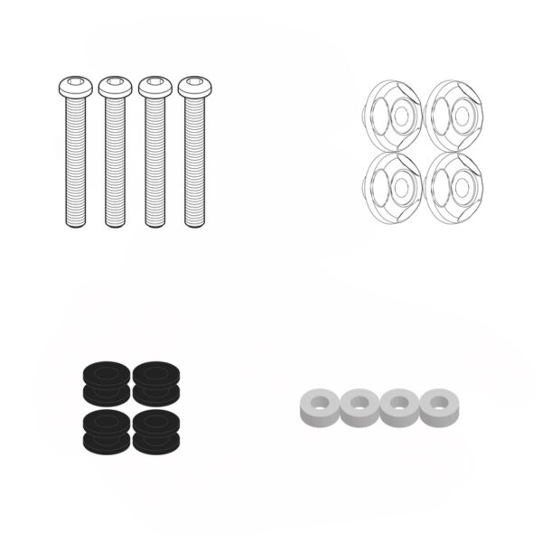 ΚΙΤ ΓΙΑ ΖΕΛΑΤΙΝΑ D2170KIT_ N-MAX 125 (2025) YAMAHA GIVI