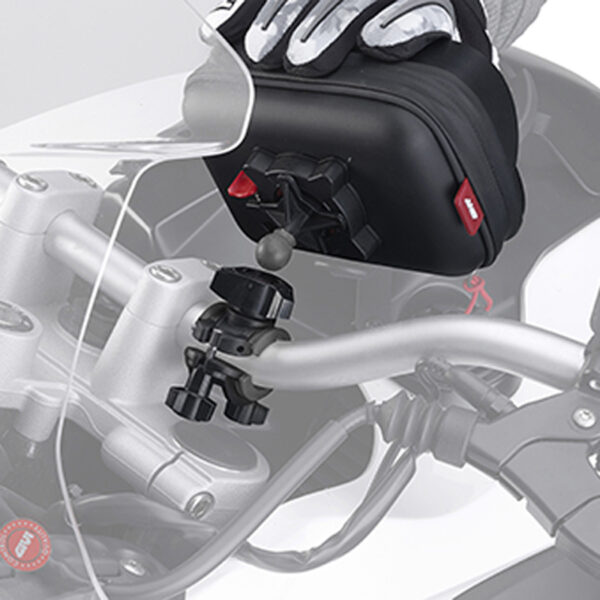 ΘΗΚΗ ΜΕ ΒΑΣΗ ΤΙΜΟΝΙΟΥ S955B ΓΙΑ GPS ,IPHONE5 GIVI