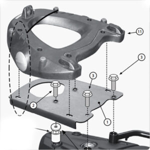 ΣΧΑΡΑ GIVI SR5107 BMW F650GS / F800GS '11 / F700GS '08-'13