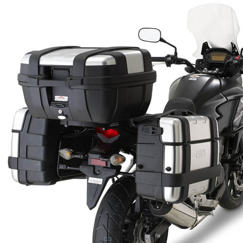 ΒΑΣΕΙΣ ΠΛΑΙΝΩΝ ΒΑΛΙΤΣΩΝ GIVI PL1121 CB500X '13