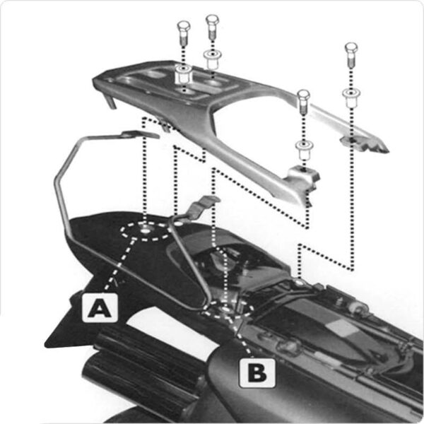 ΒΑΣΕΙΣ ΠΛΑΙΝΩΝ ΣΑΚΩΝ T213_XLV650 TRANSALP HONDA GIVI