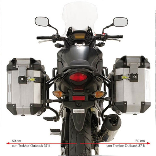 ΒΑΣΕΙΣ ΠΛΑΙΝΩΝ ΒΑΛΙΤΣΩΝ GIVI PL1121CAM HONDA CB500X '13-'18 ΒΑΣΕΙΣ ΠΛΑΙΝΩΝ ΒΑΛΙΤΣΩΝ GIVI PL1121CAM HONDA CB500X '13-'18